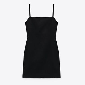Zara Square neck dress